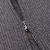 フルニットジップアップ GRAY