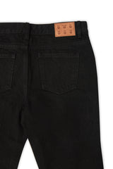 STUD BOOTCUT DENIM PANTS (BLACK) WOMEN