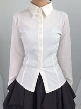 slim fit tension shirt