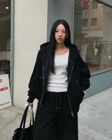 [BELLIDE MADE] Cookie, stripe finger hole T-shirt