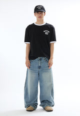 OCYN BASIC 6 PANNEL CAP_BLACK
