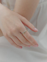 26SS★ [Premium Plating] H Edition AB(C) Plume Ring Set