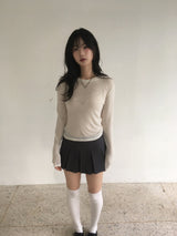Wool Round Neck T-Shirt