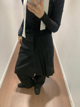Vermel pleated skirt pants (2color)
