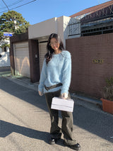 LEGACY BOUCLE KNIT (3COLOR)