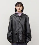 Web Leather Jacket