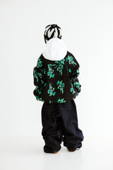 3D TRIPPY RB HOODED JACKET BLACK