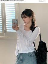 ST Cotton100 Basic Layered T-shirt (6color)