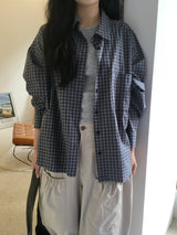 autumn check shirt