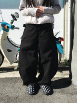 Kerry Backstud Belted Balloon Pants (2c)