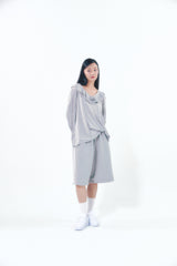 Bermuda Lace Pants Gray