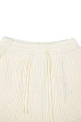 バミューダニットウールパンツ [Ivory]