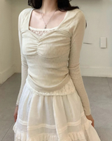 Eyelet Punching T-shirt