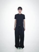 BASIC TENSION TEE (BLACK)