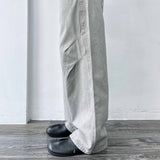 Washed Form Wide Pants