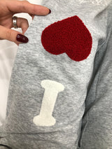 アイ ♥ ハートパッチパンツ