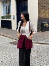 [MADE] Lenoa Frill Blouse
