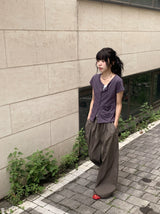 Musec Vintage Slim-Fit Layered Short Sleeve Cardigan