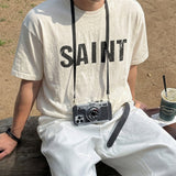 [A-T0117] SAINTピグクロップ半袖Tシャツ (4色)