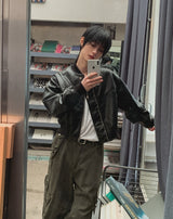 ウィズバイカーレザージャケット
