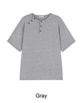 フェルダー ダブル ヘンリーネック ショートスリーブ Tシャツ