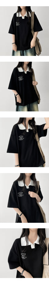 ホイカラーリング半袖Tシャツ