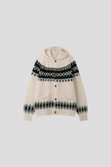 Santa Nordic Knit Hoodie (4c)