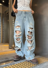 ダメージヴィンテージデニムパンツ