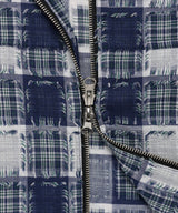 HOODED CHECK WIND BREAKER MULTI(CV2GSUB960A)
