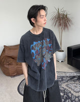 ペナー ハート ウォッシュド ショートスリーブ Tシャツ