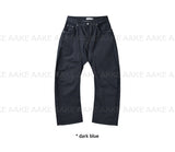 (NON-FADE) アーチストライプデニム