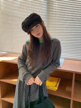 ケムタ レイヤード オフショルダー ロングスリーブ Tシャツ