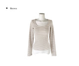Birken Stripe Square Slim T-Shirt