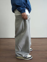 Pinch Side Snap Sweat Pants 6C