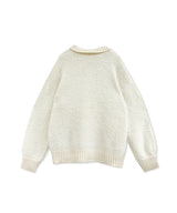 UNISEX ルーズポロニット