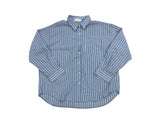 Enz Overfit Sheer Stripe Shirt (3c)