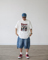 ADU CARGO BERMUDA DENIM PANTS