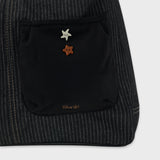 デニムホーボーバッグ (Black)