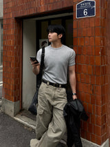 リヴァーマッスルフィットショートスリーブTシャツ