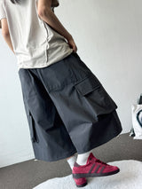 Mountain Buckle Nylon Hiking Belt Bermuda Shorts 3color
