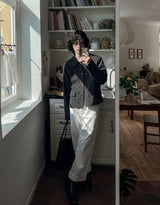 Bay Tweed Crop Jacket