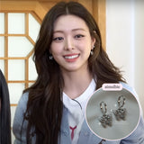 [ITZY Yuna Piercing] The Little Butterfly Huggies Piercing