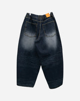 Tie Washed Denim Pants