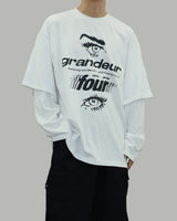 ワンズレイヤードロングスリーブ (White)