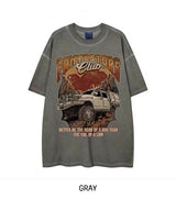 ソルテッドタックヴィンテージショートスリーブTシャツ