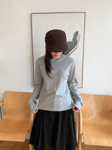 Dolde Color Round Long Sleeve T-Shirt