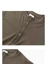 Long Sleeve Henley Shirt