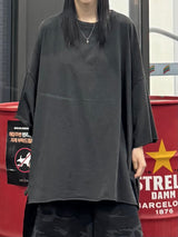ピグメントローカットオーバーサイズTシャツ