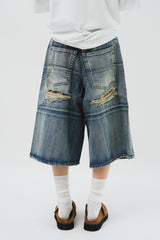 Metz Checked Half Denim (2color)