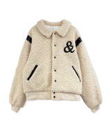 UNISEX フェイクボアスタジャン